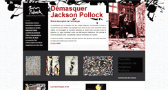 Desktop Screenshot of jackson-pollock.info