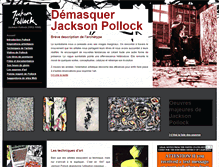 Tablet Screenshot of jackson-pollock.info