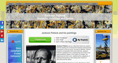 Desktop Screenshot of jackson-pollock.org