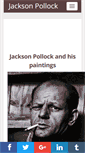 Mobile Screenshot of jackson-pollock.org